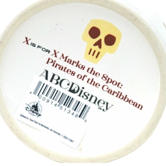 2020 Disney Parks ABC Letters X is for X Marks the Spot Coffee Mug - Picture 2 of 2